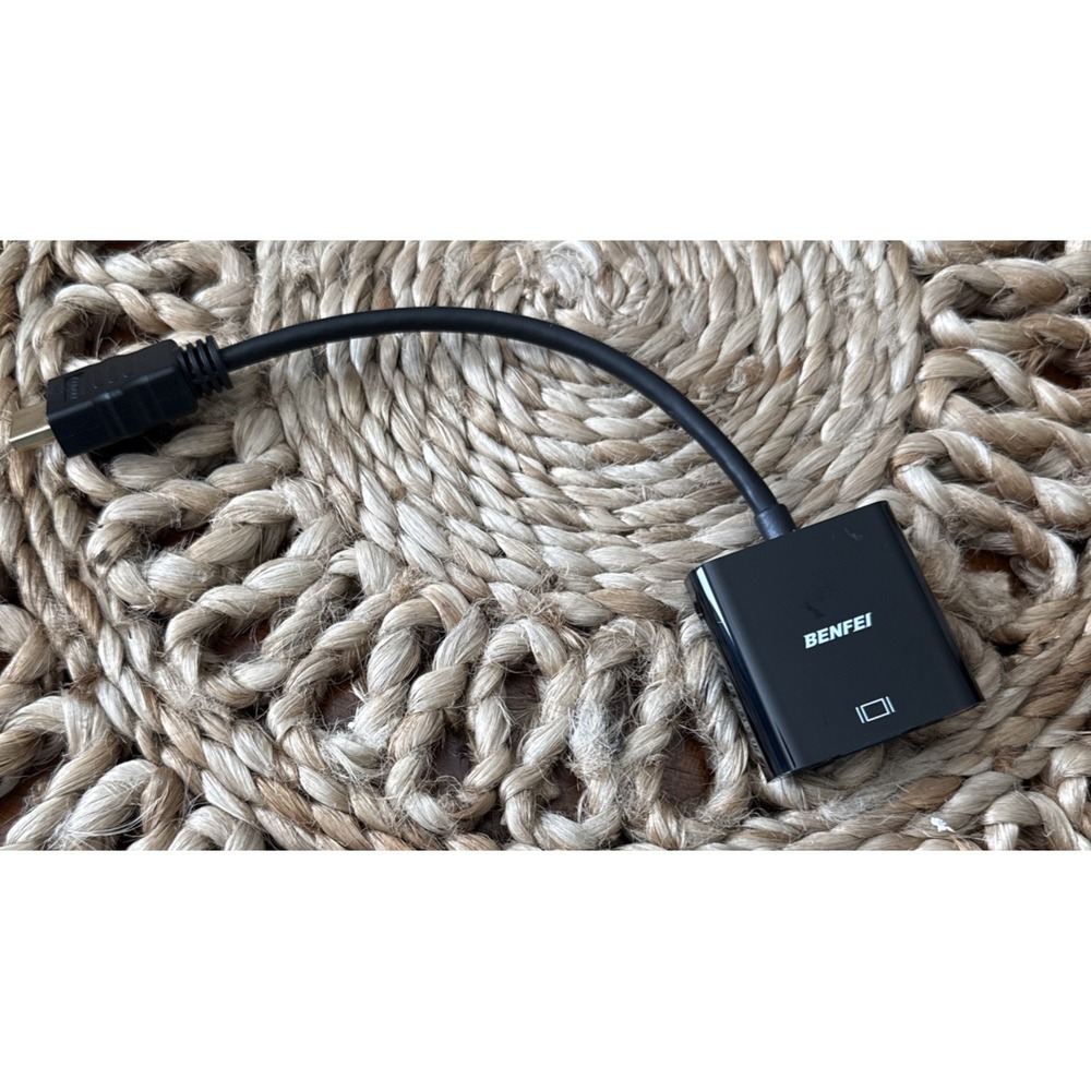 Benfei‎ 000155BLACK Gold-Plated HDMI to VGA Adapter